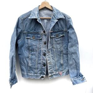 Vintage Guess by Georges Marciano Blue Jean Jacket size small